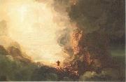 Thomas Cole Study for The Cross and the World:The Pilgrim of the Cross at the End of His Journey (mk13) oil painting
